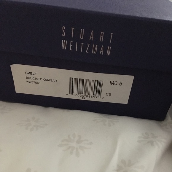 Bronze Stuart Weitzman Muse Pump Bruciato Quasar - Picture 4 of 8